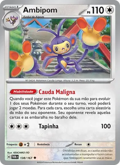 Ambipom (Twilight Masquerade #138/167)