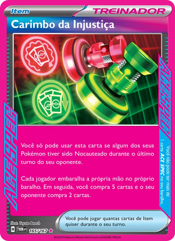 Carimbo da Injustiça (Twilight Masquerade #165/167)