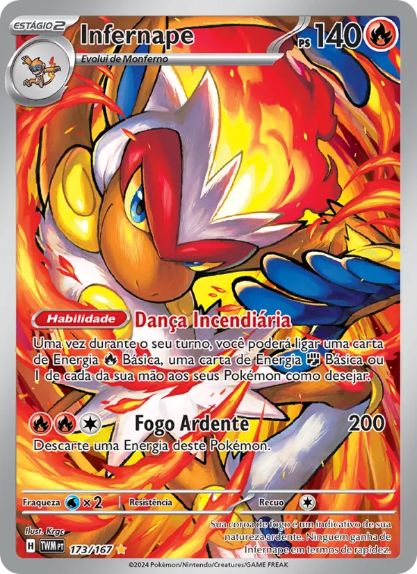 Infernape (Twilight Masquerade #173/167)