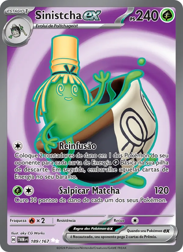 Sinistcha ex (Twilight Masquerade #189/167)