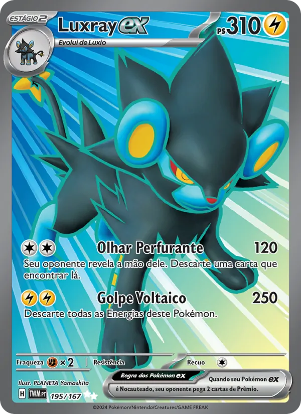 Luxray ex (Twilight Masquerade #195/167)