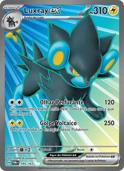 Luxray ex (Twilight Masquerade #195/167)
