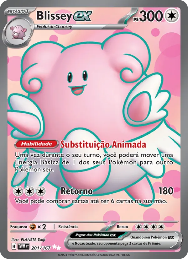 Blissey ex (Twilight Masquerade #201/167)