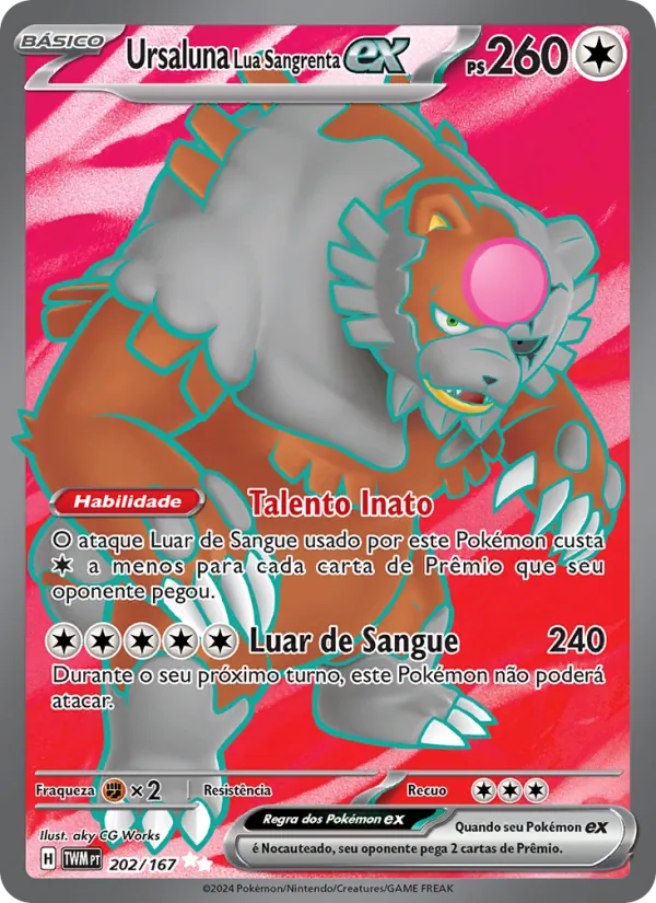 Ursaluna Lua Sangrenta ex (Twilight Masquerade #202/167)