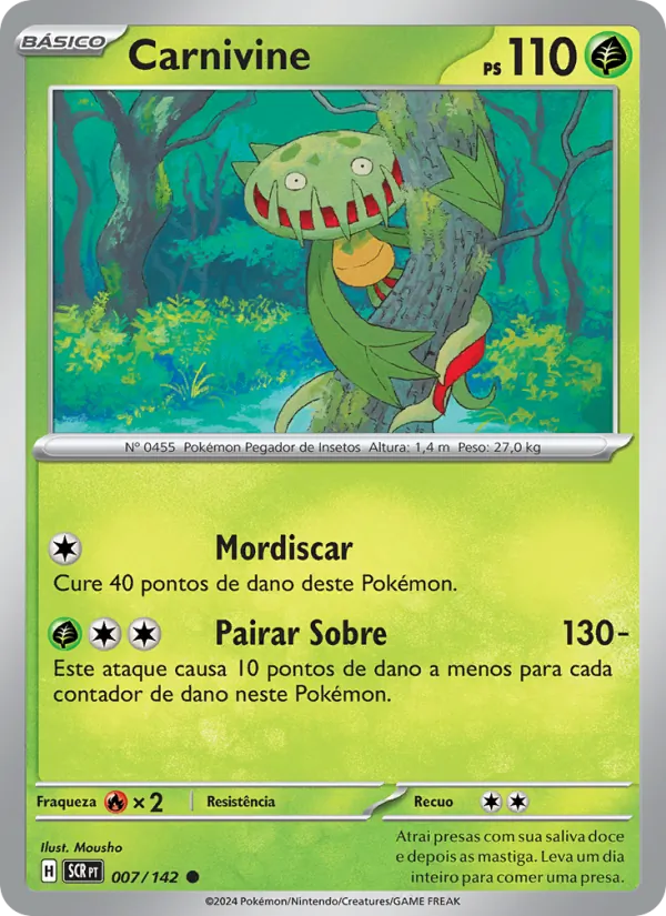 Carnivine (Stellar Crown #007/142)
