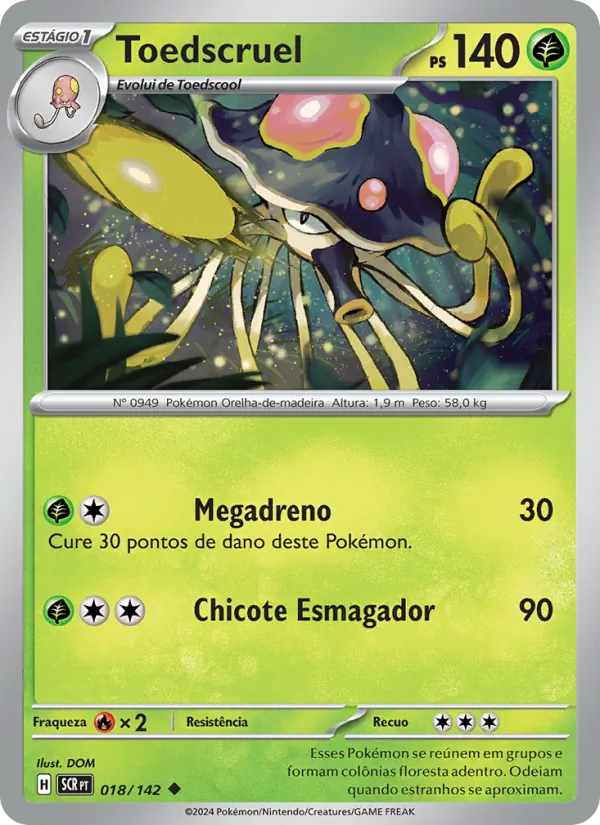 Toedscruel (Stellar Crown #018/142)