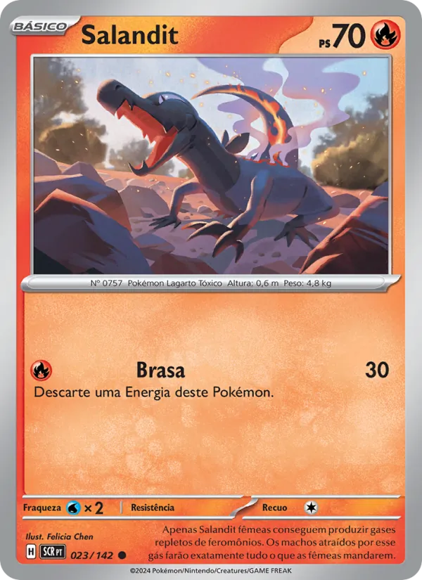 Salandit (Stellar Crown #023/142)