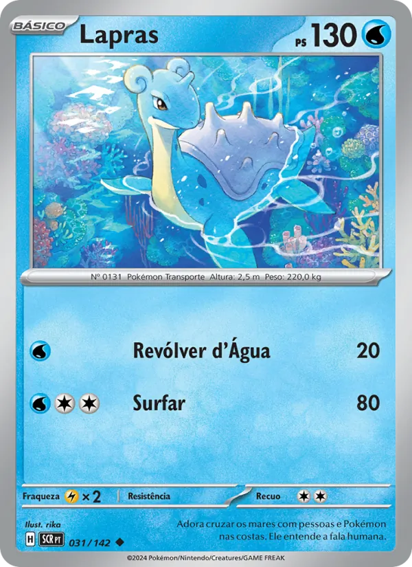 Lapras (Stellar Crown #031/142)