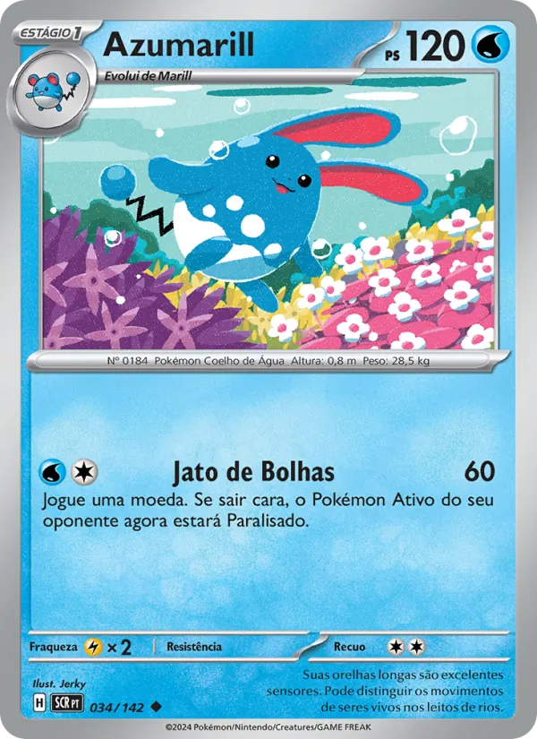 Azumarill (Stellar Crown #034/142)