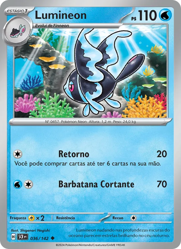 Lumineon (Stellar Crown #036/142)