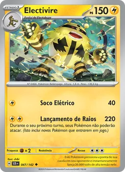 Electivire (Stellar Crown #047/142)