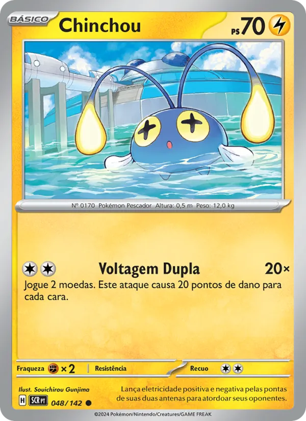 Chinchou (Stellar Crown #048/142)