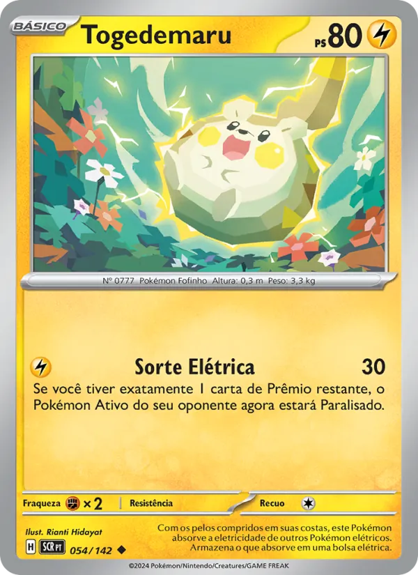 Togedemaru (Stellar Crown #054/142)