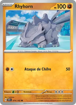 Rhyhorn (Stellar Crown #074/142)