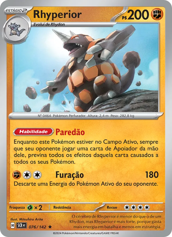 Rhyperior (Stellar Crown #076/142)