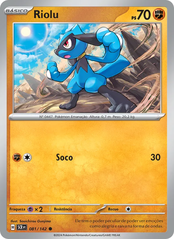 Riolu (Stellar Crown #081/142)