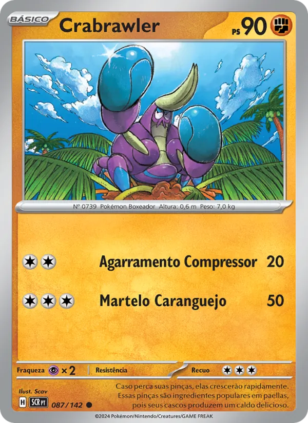 Crabrawler (Stellar Crown #087/142)