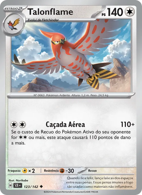 Talonflame (Stellar Crown #123/142)
