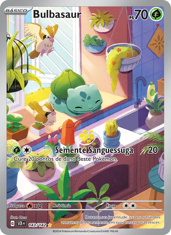 Bulbasaur (Stellar Crown #143/142)