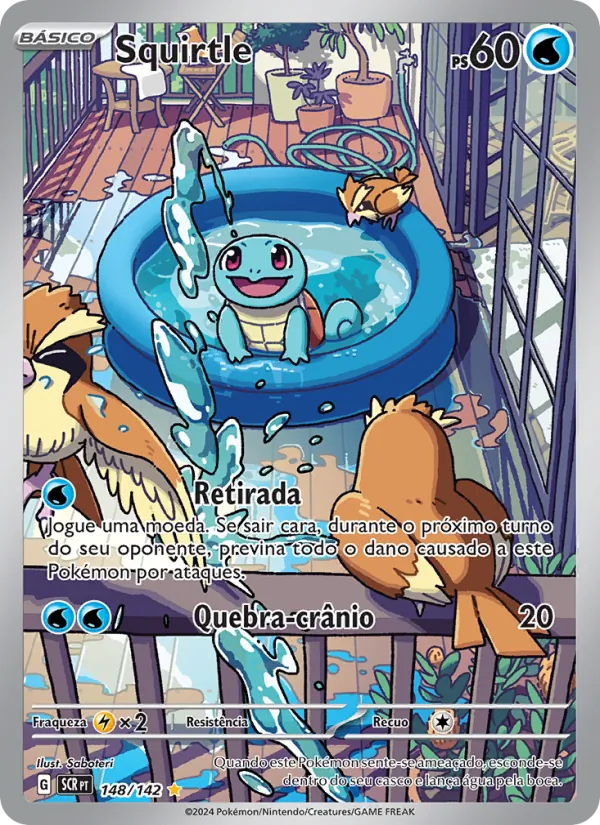 Squirtle (Stellar Crown #148/142)