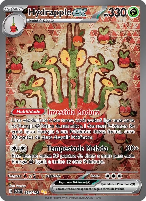 Hydrapple ex (Stellar Crown #167/142)