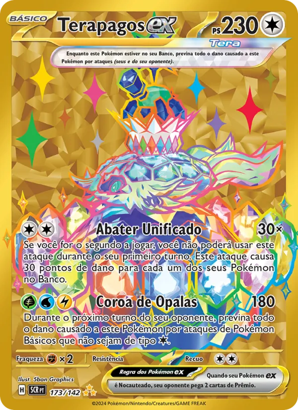 Terapagos ex (Stellar Crown #173/142)