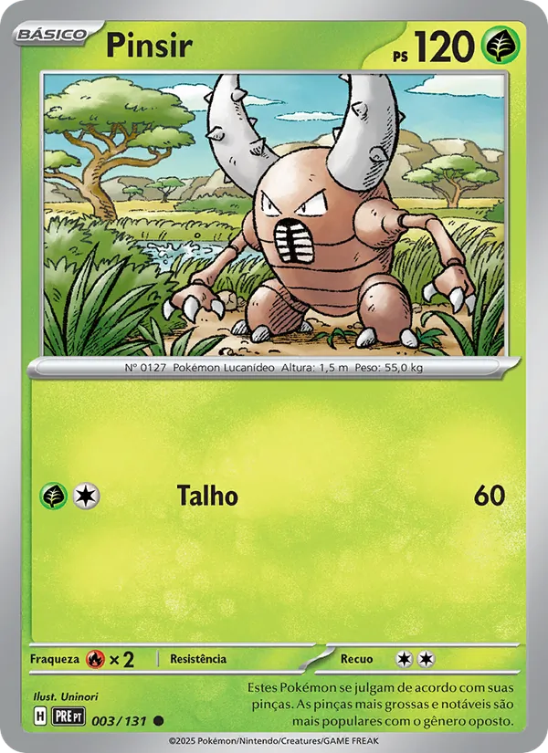 Pinsir (Prismatic Evolutions #003/131)