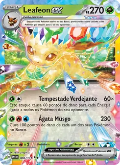 Leafeon ex (Prismatic Evolutions #006/131)