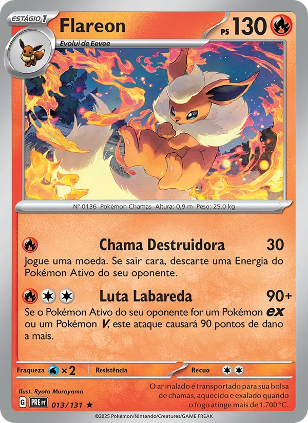 Flareon (Prismatic Evolutions #013/131)
