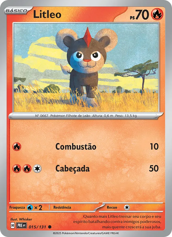 Litleo (Prismatic Evolutions #015/131)