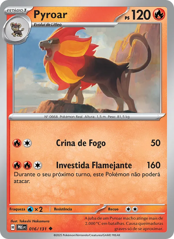Pyroar (Prismatic Evolutions #016/131)