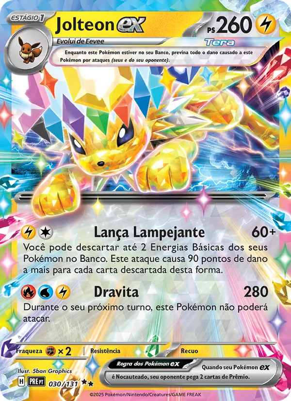Jolteon ex (Prismatic Evolutions #030/131)