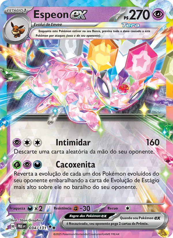 Espeon ex (Prismatic Evolutions #034/131)