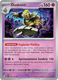 Dusknoir (Prismatic Evolutions #037/131)