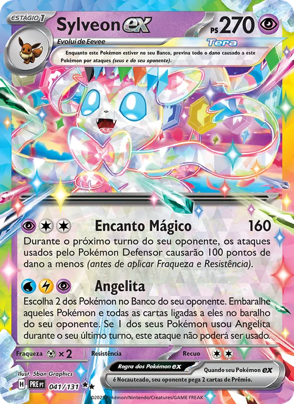 Sylveon ex (Prismatic Evolutions #041/131)