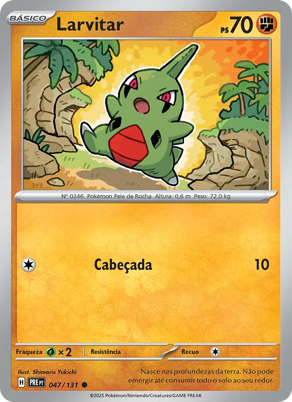 Larvitar (Prismatic Evolutions #047/131)