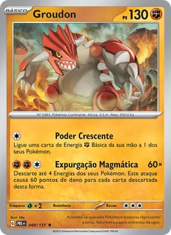 Groudon (Prismatic Evolutions #049/131)