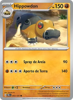 Hippowdon (Prismatic Evolutions #053/131)