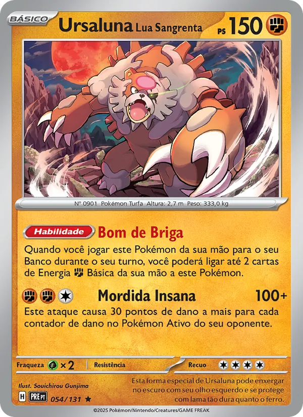 Ursaluna Lua Sangrenta (Prismatic Evolutions #054/131)