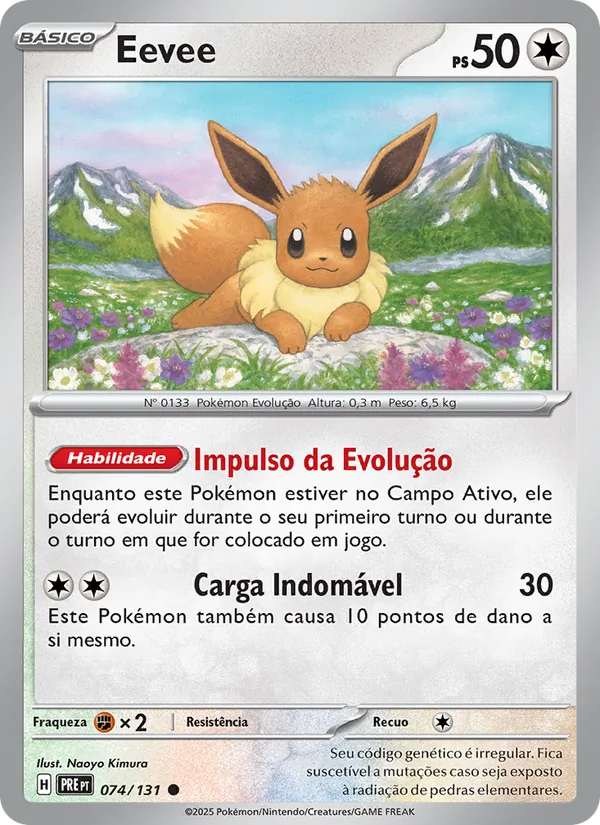 Eevee (Prismatic Evolutions #074/131)