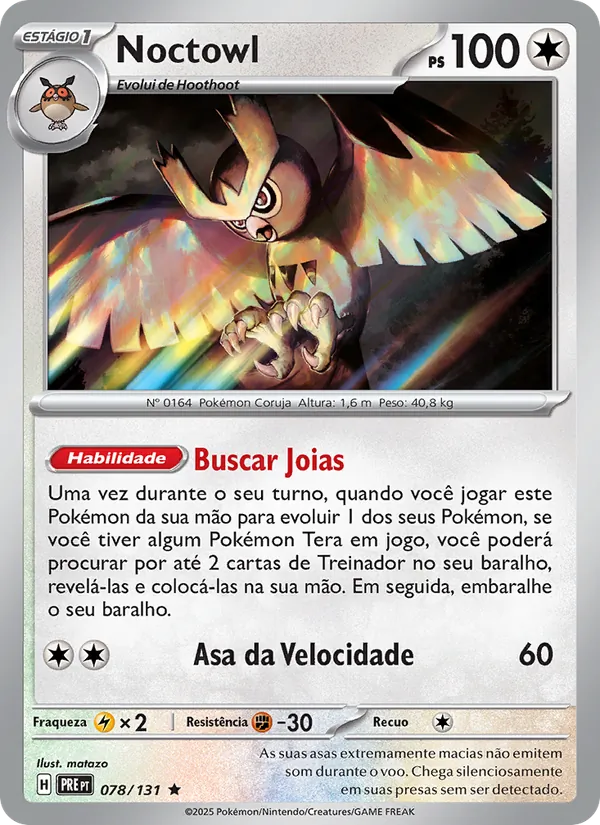 Noctowl (Prismatic Evolutions #078/131)