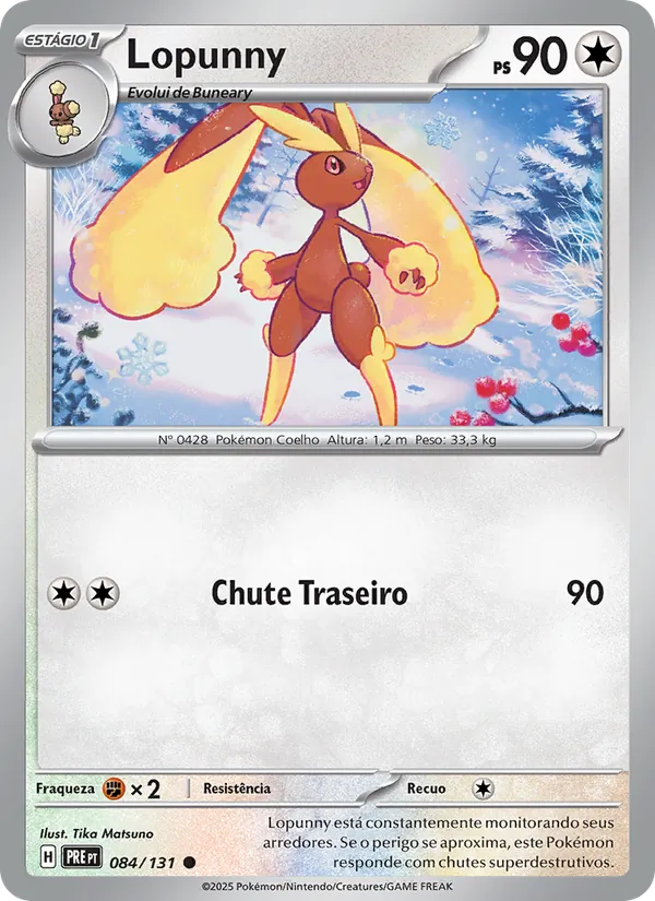 Lopunny (Prismatic Evolutions #084/131)