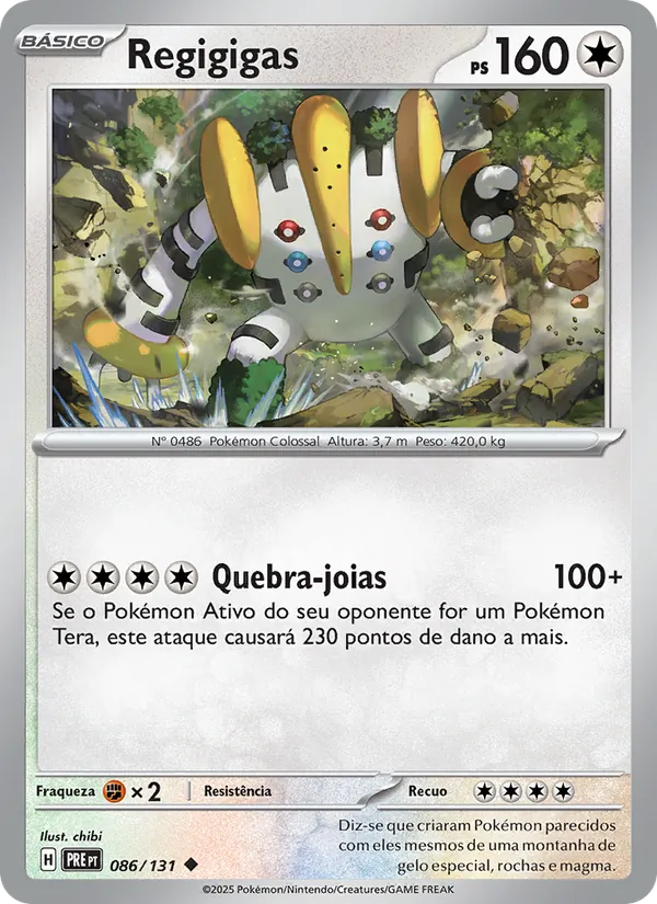 Regigigas (Prismatic Evolutions #086/131)