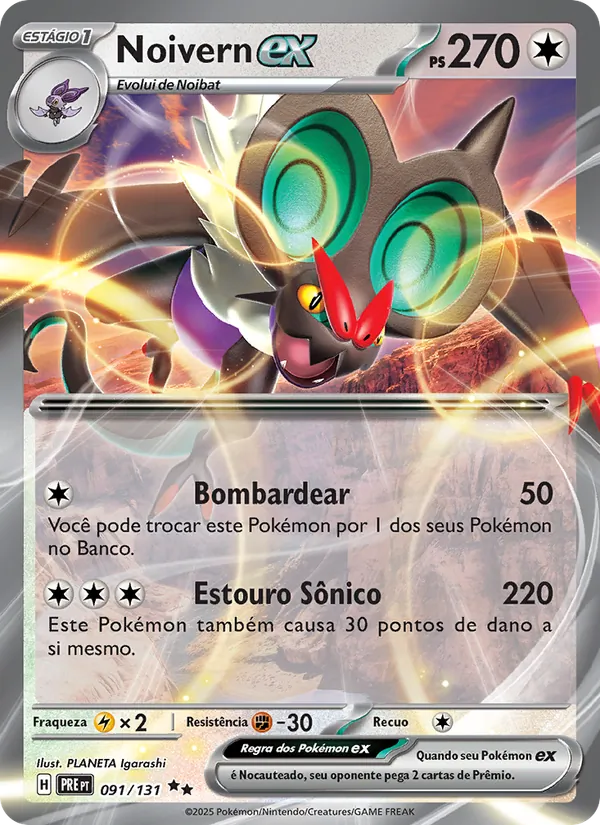 Noivern ex (Prismatic Evolutions #091/131)