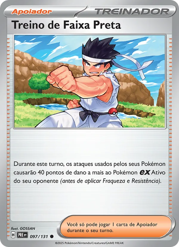 Treino de Faixa Preta (Prismatic Evolutions #097/131)
