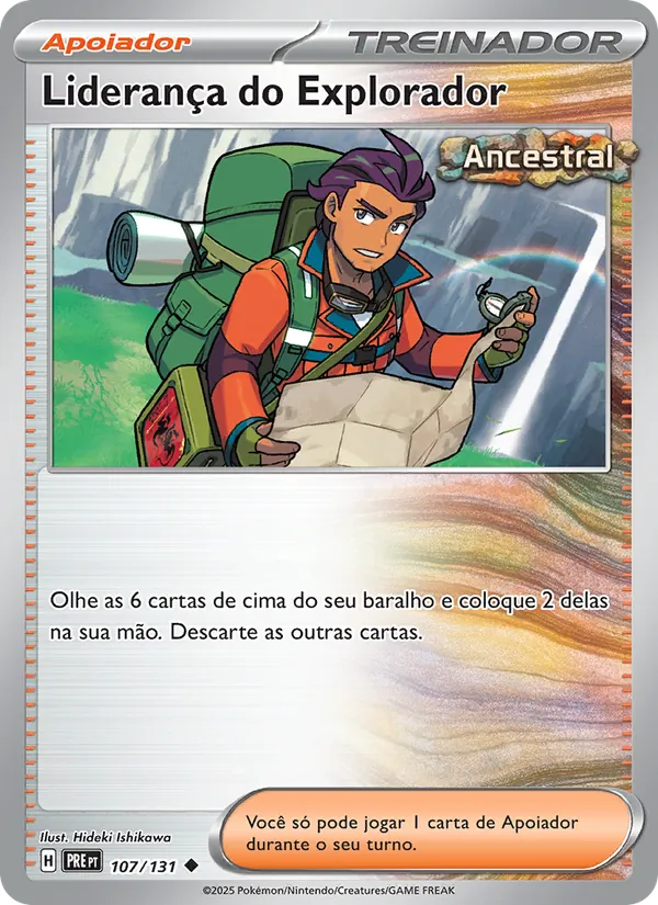 Liderança do Explorador (Prismatic Evolutions #107/131)