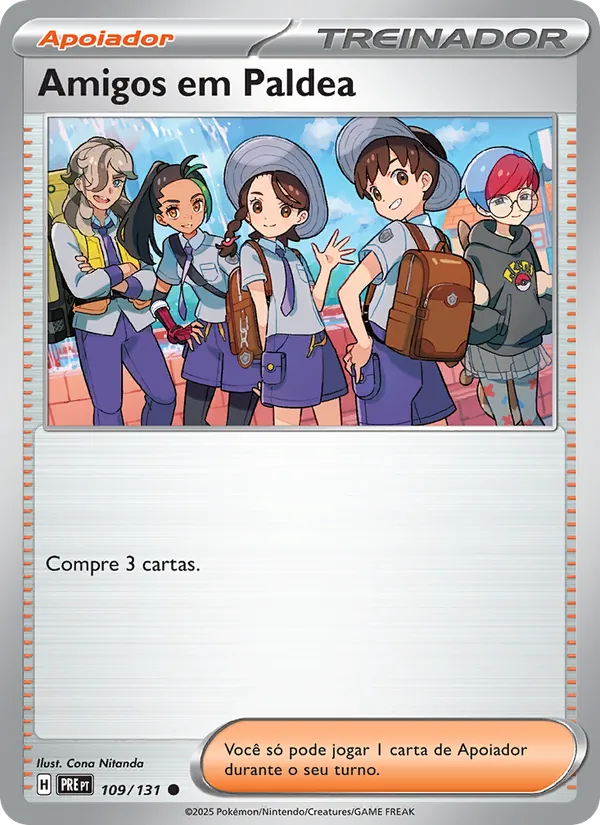 Amigos em Paldea (Prismatic Evolutions #109/131)