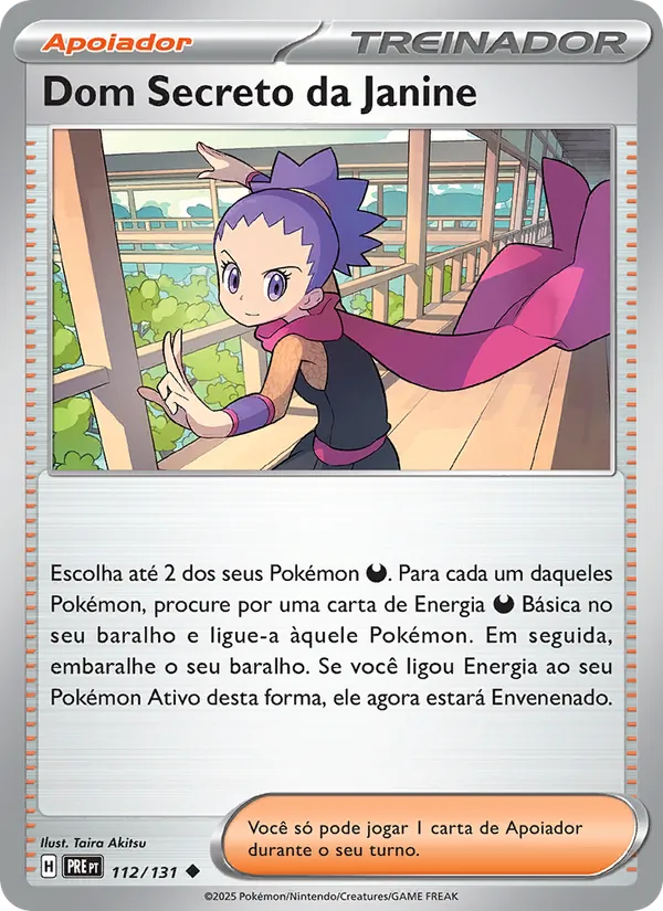 Dom Secreto da Janine (Prismatic Evolutions #112/131)