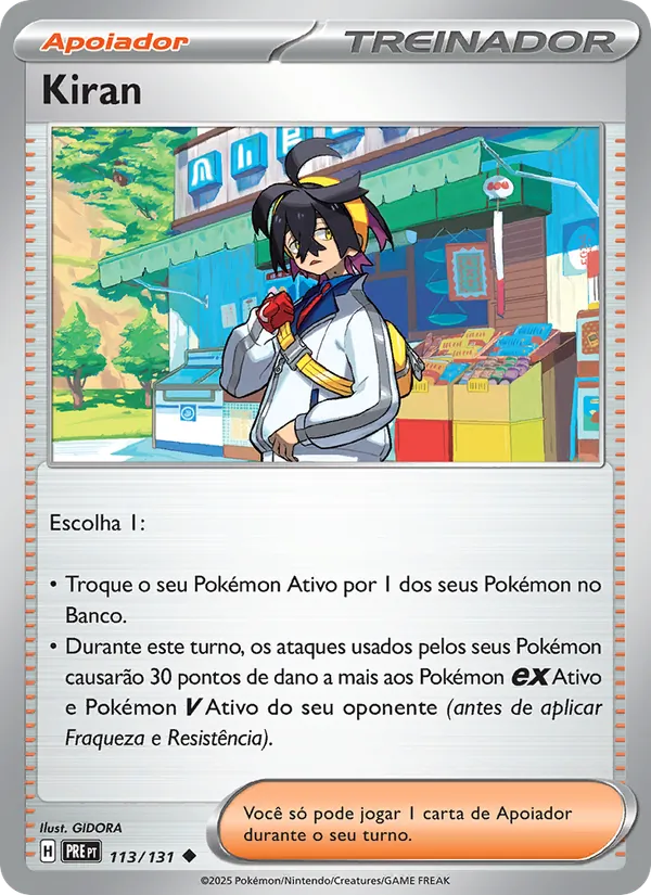 Kiran (Prismatic Evolutions #113/131)