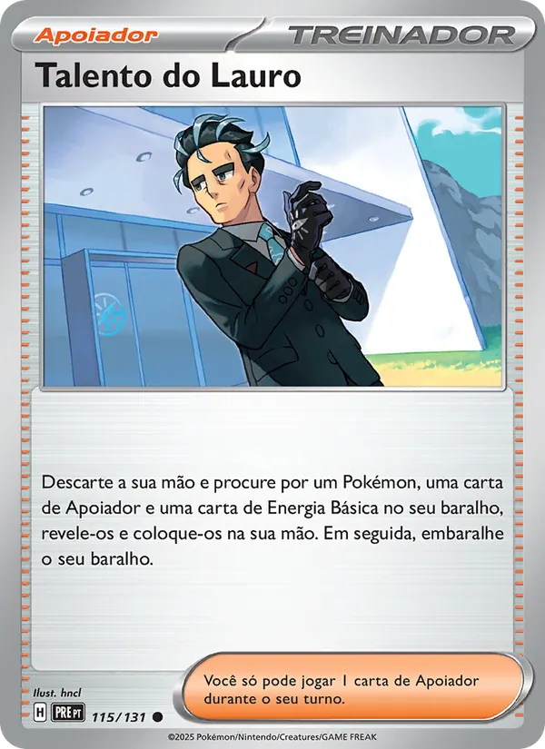 Talento do Lauro (Prismatic Evolutions #115/131)